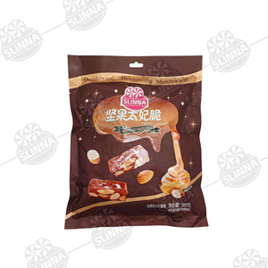 Caramelos de Toffee Crujiente con Nueces al por Mayor, Halal, con Almendras Tostadas, Caramelos Duros de Toffee, Envueltos Individualmente - Product Image 5