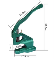 Machine manuelle de pose d'œillets et de boutons-pression pour la vente en gros