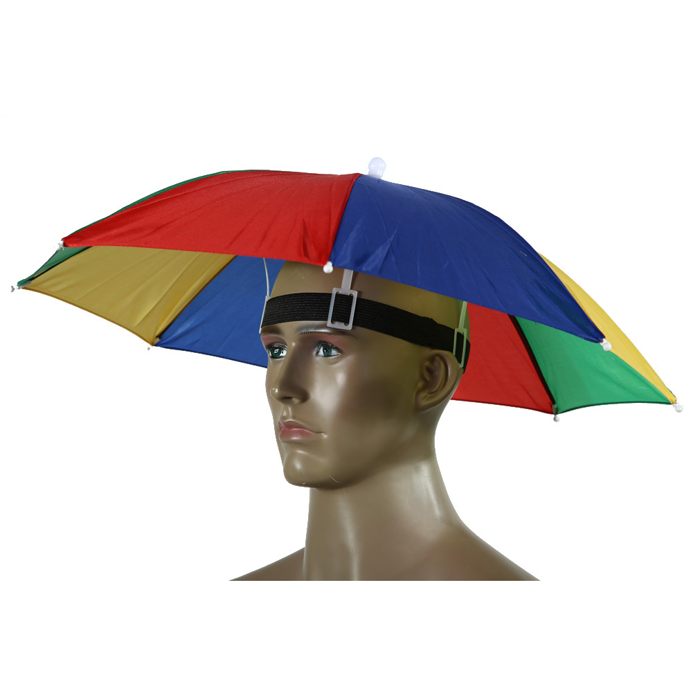 Foldable Head Umbrella Hat, Anti непромокаемая одежда прекрасного качества Sun Shade, Fishing Hat для Outdoor Fishing, Fishing Tools