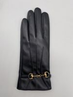 Gants en cuir personnalisés pour hommes de qualité supérieure avec écran tactile, pouce et index