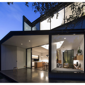 Diseño de casa modular prefabricada con estructura de acero ligero moderna para uso residencial - Product Image 2