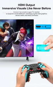 Consola de Videojuegos Retro U36 de Estilo Nuevo, Inalámbrica 2.4G con Joystick Arcade, 64GB de Memoria, Más de 50,000 <span class=keywords><strong>Juegos</strong></span> Integrados - Product Image 6