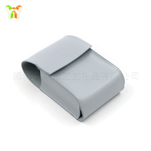 Shenzhen manufacturer <b>customizes</b> PU perfume cases, Korean style minimalist <b>lipstick</b> protectors, mini perfume bags. - Product Image 4