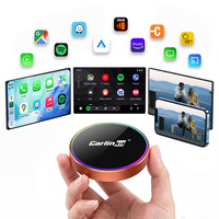 Adaptateur vidéo CarPlay 4 en 1, dongle Android Auto pour voiture, connexion sans fil Plug and Play, convertisseur Carlinkit, fournisseur d'appareils.