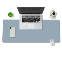 Tapis de souris de jeu en cuir imperméable et résistant à l'eau, design populaire, antidérapant, design ergonomique, épaisseur personnalisable