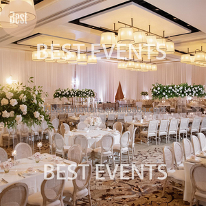 Chaise <span class=keywords><strong>de</strong></span> salle à manger <span class=keywords><strong>de</strong></span> mariage en bois massif, <span class=keywords><strong>style</strong></span> français, <span class=keywords><strong>style</strong></span> antique, en rotin rond, roi <span class=keywords><strong>Louis</strong></span> <span class=keywords><strong>XV</strong></span> bistro, pour événements - Product Image 3