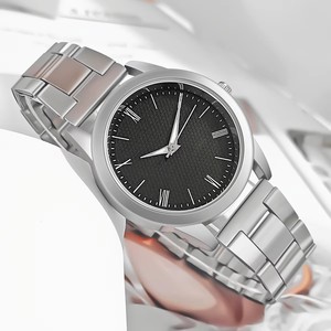 YuSa1313 Nuova Tendenza Orologi da Uomo di Lusso Semplici con Cinturino in Rete Metallica, Orologi al Quarzo Popolari - Product Image 3