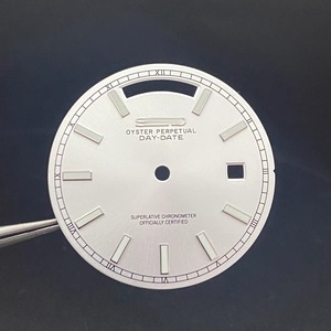 Accessoires de montre : Index carrés modifiés, cadran 31 mm, index argentés, luminescence verte, compatibles avec le mouvement 8285 - Product Image 5
