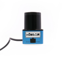 Capteur de distance laser industriel Hinson TOF à courte portée avec sortie NPN et angle de détection de 270° pour la détection d'obstacles