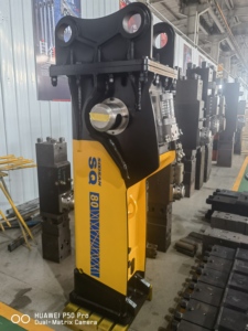 Type de boîte de disjoncteur hydraulique SQ80 avec graisse automatique et système de martelage anti-blanc Moteur de moteur neuf comme composants de base - Product Image 2