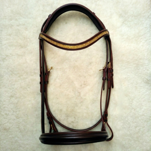 บังเหียนหนังม้าแบบพรีเมี่ยมอุปกรณ์ขี่ม้าแบบกำหนดขนาดเอง - Product Image 1