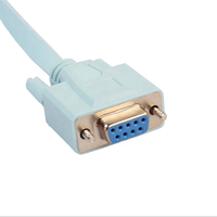 Adaptador de serie de gestión de dispositivos, Cable de consola Db9 a Rj45 de alta calidad, 1,5 M