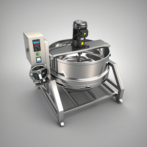 Machine de fabrication de confiture professionnelle-Bouilloire à veste inclinable chauffante électrique avec agitateur automatique - Product Image 3