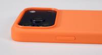 Coque de téléphone en silicone liquide couleur unie + PC pour iPhone 17 Pro Max 16 15 Plus 14 13 12 avec doublure en microfibre et cadre de caméra en plastique