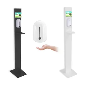 Gel Wall Mount Black Digital Signage Plastic Bottle In Tabletop 500Mm Hand Soap Dispenser Automatic For The Wall