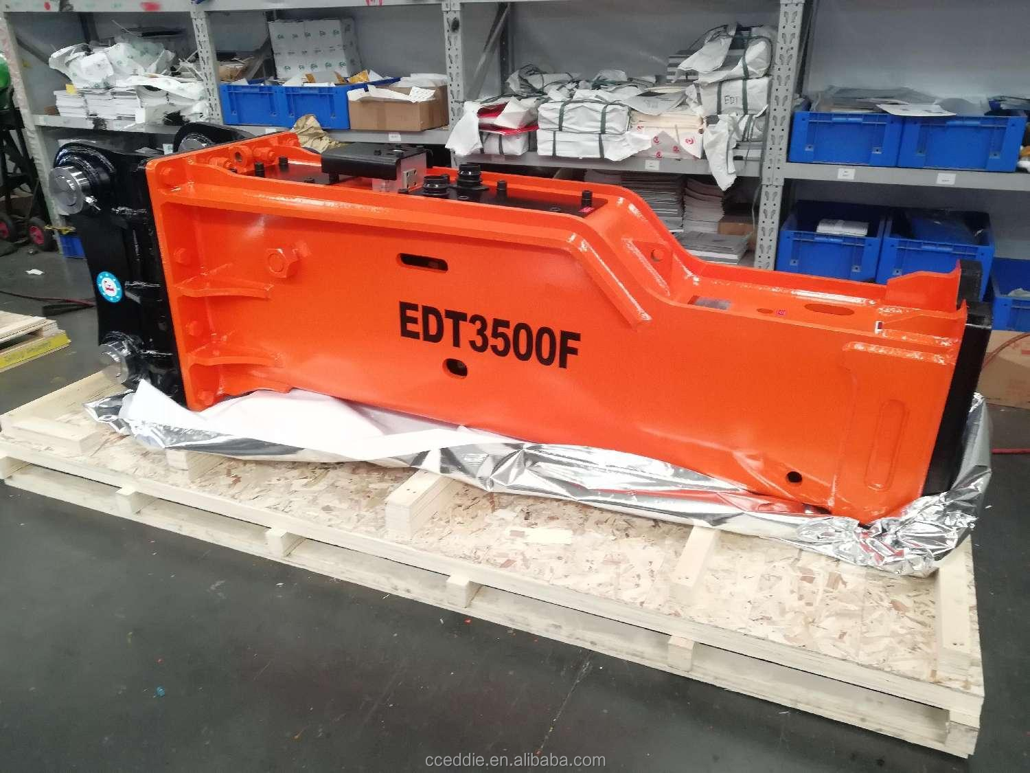 Yantai EDDIE165 EDT3500F Hydraulic Breaker for 0.8-140ton