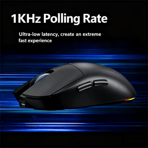 Ratón Óptico Inalámbrico con Luz, 2.4G, Recargable por USB, para Computadora Portátil - Product Image 2