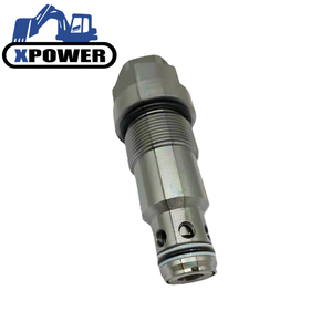 Pièces d'excavatrice E320C E320D2 E320D : Soupape de décharge du moteur de translation 360-4599 3604599 129-8030 - Product Image 1