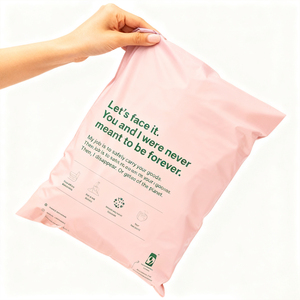 Personalizado su propio diseño de logotipo Impresión Reciclable Poly Mailer Bolsas Ldpe Courier Sobre Bolsas de envío para embalaje - Product Image 1