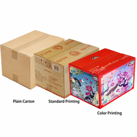 Boîte d'expédition en carton ondulé personnalisée, impression couleur UV, logo, emballage en gros