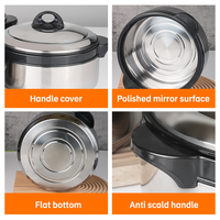 Vente flash : ensembles de casseroles isothermes, boîtes à lunch en acier inoxydable, ensembles de chauffe-plats pour buffet, ensembles de 4