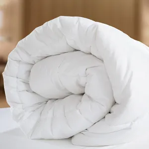 Пуховое одеяло для пятизвездочных отелей, жаккардовое одеяло, высококачественное одеяло из 100% хлопка с перьями