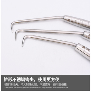 Stainless Steel Rebar <b>Hooks</b> Professional Grade Polished Surface For Tying Rebars Linyi Origin - Product Image 4