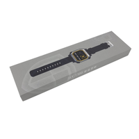 Boîtes et étuis à montres personnalisés avec impression sur mesure, boîte à montre en papier de luxe avec insert en mousse EVA et coton perlé