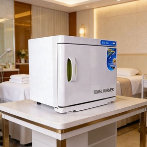 Calentador de toallas eléctrico profesional para salón, gabinete para toallas de 23L, calentador de toallas para el hogar, calentador de toallas de material metálico. - Product Image 3