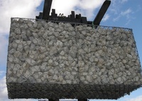 Meilleur prix panier de Gabion galvanisé boîte de Gabion hexagonale 2*1*1m mur de soutènement de Gabion de protection routière