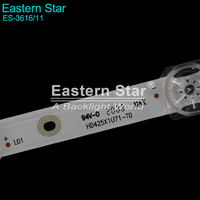 Tira de Retroiluminación LED ES-3616/11 para TV HISENSEI de 43 Pulgadas CRH-BK58U013030T0511812-REV1.3 JL.D580B1330-003AS-M-V01, Barra de Luz para TV