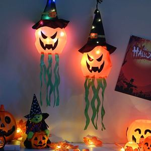 Halloween Outdoor Hanging Decorations Pumpkin Lanterns Ghost <b>Lights</b> String <b>Lights</b> Colorful Scene Arrangement <b>Party</b> Decorations - Product Image 5