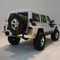 RLAARLO TK07 Camioneta Todoterreno 4x4 RC con Motor sin Escobillas a Prueba de Agua, Sensores y Diferenciales Ajustables