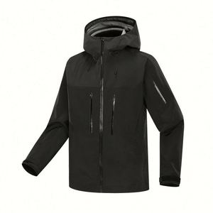 Design OEM Men's Outdoor Mountain Outdoor <b>Jacket</b> With Hood Waterproof Windproof Zipper <b>Jacket</b> Stand Outdoor <b>Jacket</b> - Product Image 4