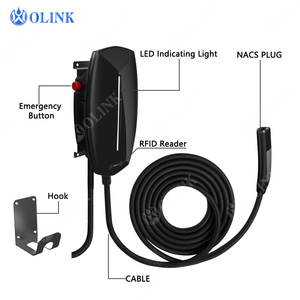 <span class=keywords><strong>Prix</strong></span> d'usine pour voiture électrique 7kw 11kw, chargeur EV <span class=keywords><strong>Tesla</strong></span>, stations de charge murales <span class=keywords><strong>Tesla</strong></span> Nacs - Product Image 4