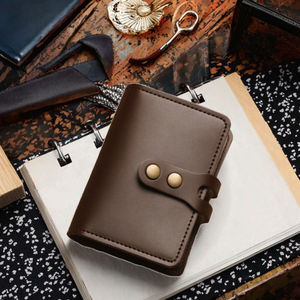 High-quality PU Material Large-capacity Business & Credit <b>Card</b> Holder with Multiple <b>Card</b> Slots and Ultra-thin Design by Minibook - Product Image 2