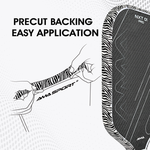 AMA <span class=keywords><strong>SPORT</strong></span> Fabricant professionnel Autocollant en gros Logo personnalisé de haute qualité Ruban de protection des bords de pagaie de pickleball - Product Image 5