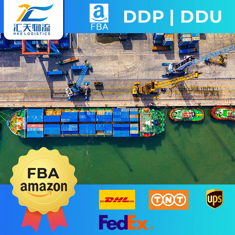 International logistics sea cargo door to door amazon drop shipping delivery to UK USA shipping agent in Shenzhen China