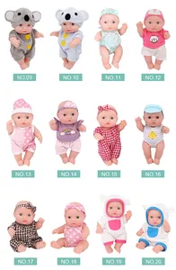 6 polegadas linda olhos grandes boneca de presente agradável meninas bonito Leste rostos Asiáticos baby dolls com bolsa para as crianças