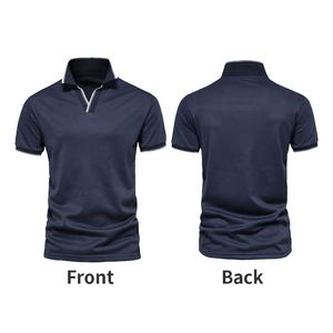 Camisetas de Golf con Cuello en V al por Mayor, Transpirables y Cómodas, OEM, para Hombre y Mujer, Estilo Polo - Product Image 1