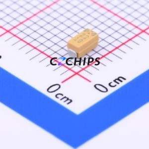 Condensador de Tantalio CA45-A-10V-22uF-M CASE-A-3216-16(mm) (Capacidad: 22uF) (Precisión: 20%) (Voltaje Nominal: 10V) - Product Image 1