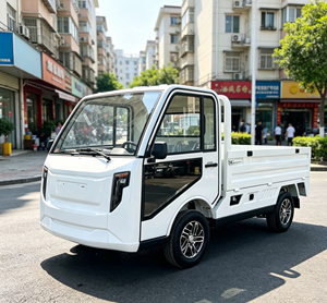 Camioneta Eléctrica <span class=keywords><strong>de</strong></span> 200-250kW con Batería <span class=keywords><strong>de</strong></span> Plomo-Ácido, Certificación COC/EEC, Plataforma Hidráulica Abatible, Eje Trasero Integrado <span class=keywords><strong>de</strong></span> 160 mm, Tracción 4x2, 30 km/h - Product Image 1