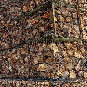 Kotak Gabion logam berlapis PVC kustom penggunaan industri keamanan taman kotak Gabion kemasan kotak Gabion tenun tahan lama - Product Image 5