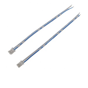 10 Cm único 2 Polo blanco con cinta JST PH2.0 conector con 2468 24awg Cable plano - Product Image 3