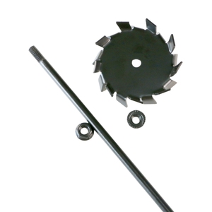 Vente directe d'usine revêtement PTFE personnalisé lame dispersée noire/bleue 25-100mm avec tiges de 35cm - Product Image 6
