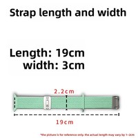Bracelet en nylon tissé magnétique pour montre S11/S10/9 avec largeur de bande de 18-22 mm