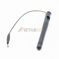 Antenne WiFi 2,4 GHz SMA vers UFL 4,2 dBi omnidirectionnelle en caoutchouc