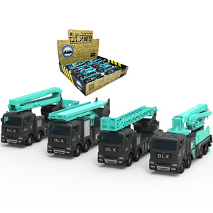 Voiture de Simulation Urbaine pour Enfants, Série Véhicules de Maintenance Urbaine, Modèle de Véhicule de Secours Anti-Chute en Silicone TPE 22cm - Product Image 1