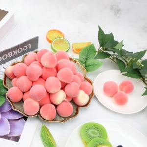 Faux mini-fruits en mousse (pomme, poire, tomate, pêche, citron, <span class=keywords><strong>fraise</strong></span>) écologiques pour Noël, cuisine, maison, fête, photographie - Product Image 3