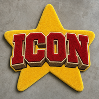 Tapis personnalisé de haute qualité avec logo, tapis durable tufté à la main avec lettres 3D pour hôtel de luxe et hall d'entreprise
